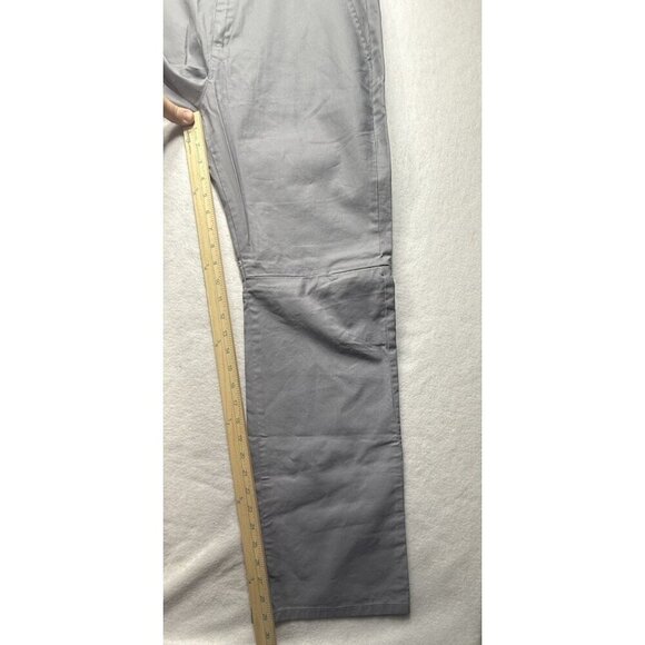 VTG Levis Silvertab Pants Mens 33x29.5 Gray Baggy Skater 90s Adjust Knee Pockets - Picture 7 of 8